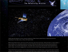 Tablet Screenshot of gravityprobeb.com